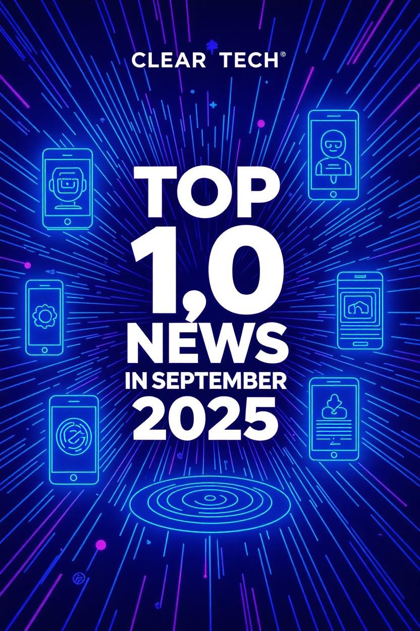 أهم 10 أخبار تقنية في سبتمبر 2025