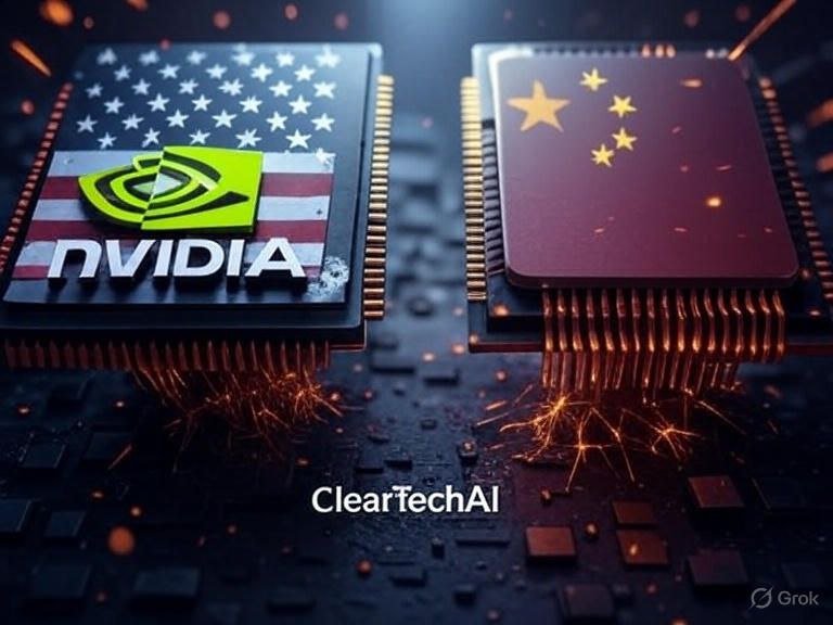 الصين توجه ضربة قوية لشركة أميركية كبرى في مجال الذكاء الاصطناعي ClearTechAI | كلير تك AI