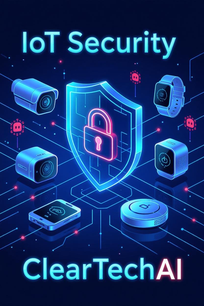 أمن إنترنت الأشياء (IoT Security): التحدي الأكبر في المستقبل الرقمي | ClearTechAI | كلير تك AI