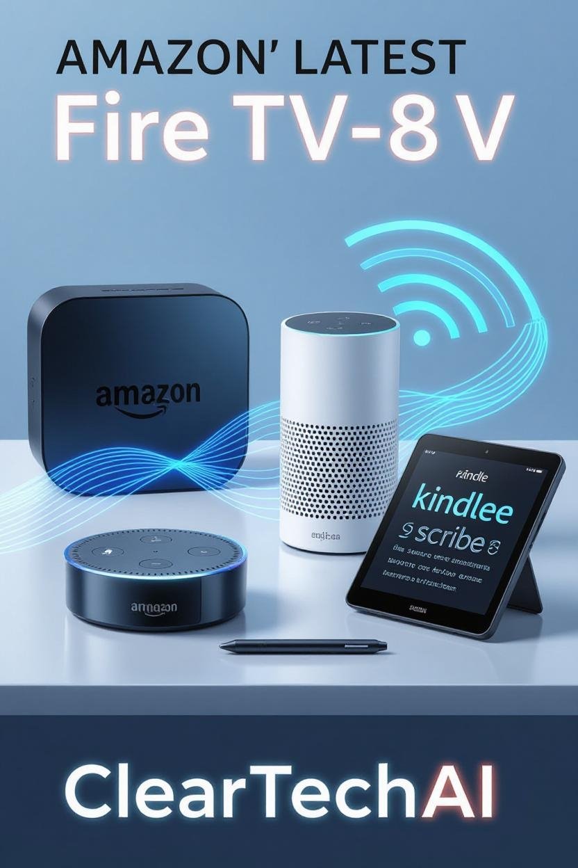 أمازون تكشف عن جيل جديد من الابتكارات: Fire TV، Alexa، وKindle Scribe