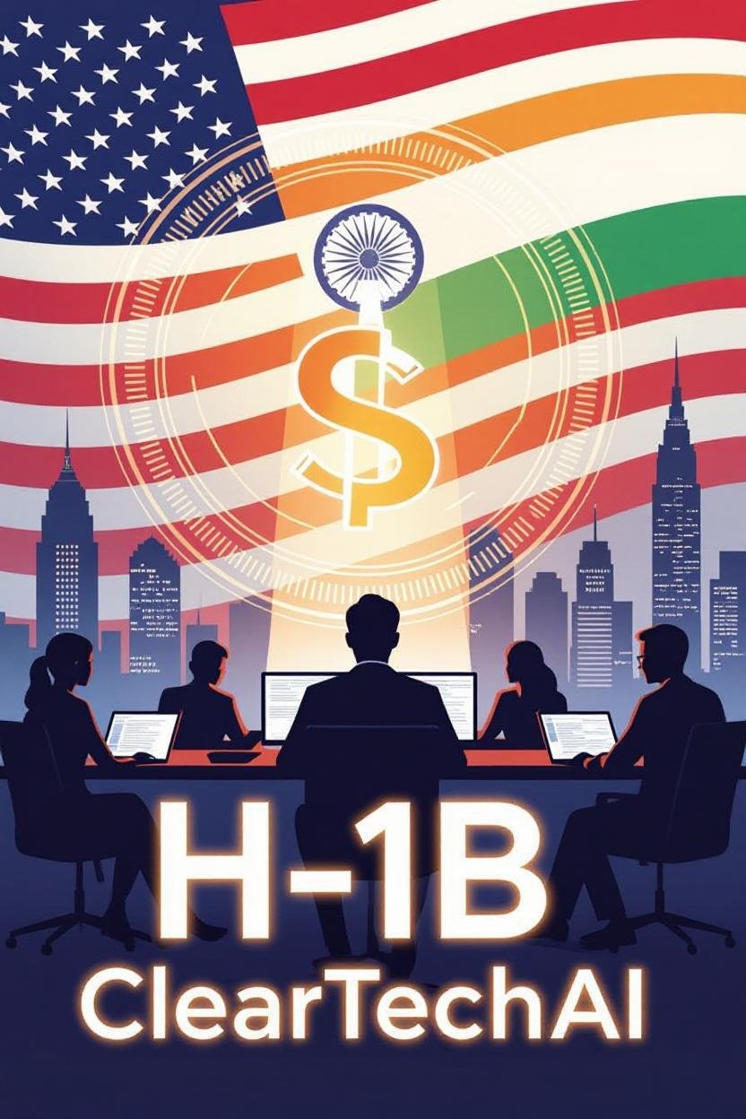 أزمة جديدة لشركات التقنية الهندية: رسوم H-1B بقيمة 100,000 دولار تهدد مستقبل العمالة الوافدة في أمريكا