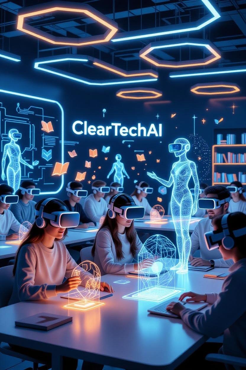 الذكاء الاصطناعي في التعليم: كيف تغيّر أدوات AI وVR/AR مستقبل التعلّم؟