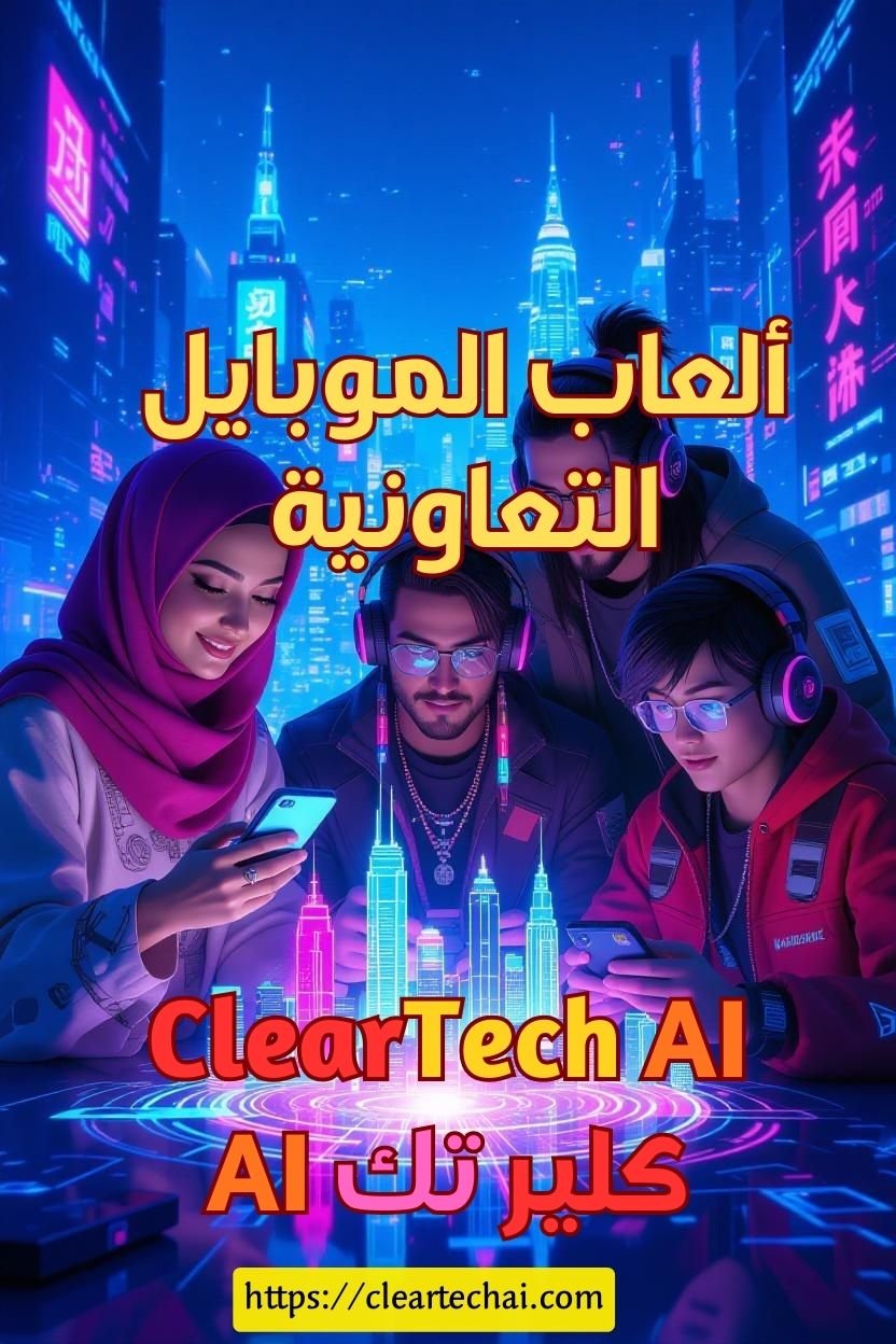 ألعاب الموبايل التعاونية لم تعد مجرد تسلية  بل أصبحت مجتمعات افتراضية حية ببعد اجتماعي واقتصادي. اقرأ تقرير  ClearTechAI.