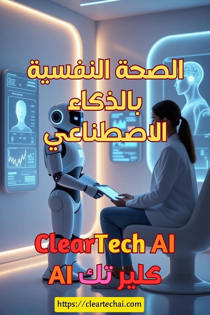 تطبيقات الصحة النفسية بالذكاء الاصطناعي: العلاج عبر الروبوتات التفاعلية