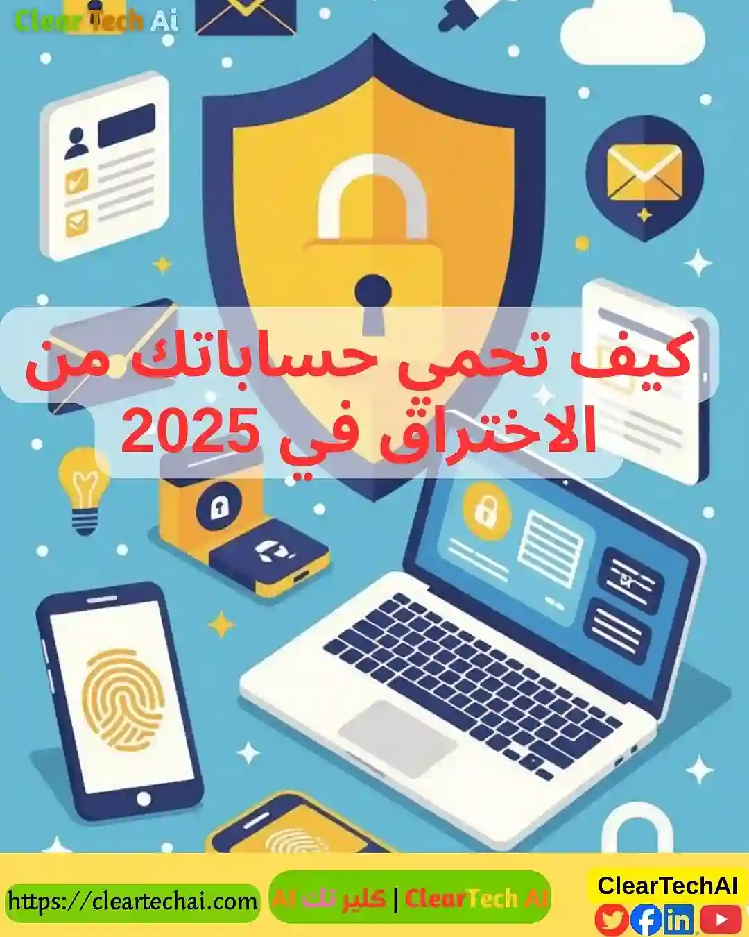 كيف تحمي بريدك وبنكك الرقمي في عصر الـ AI