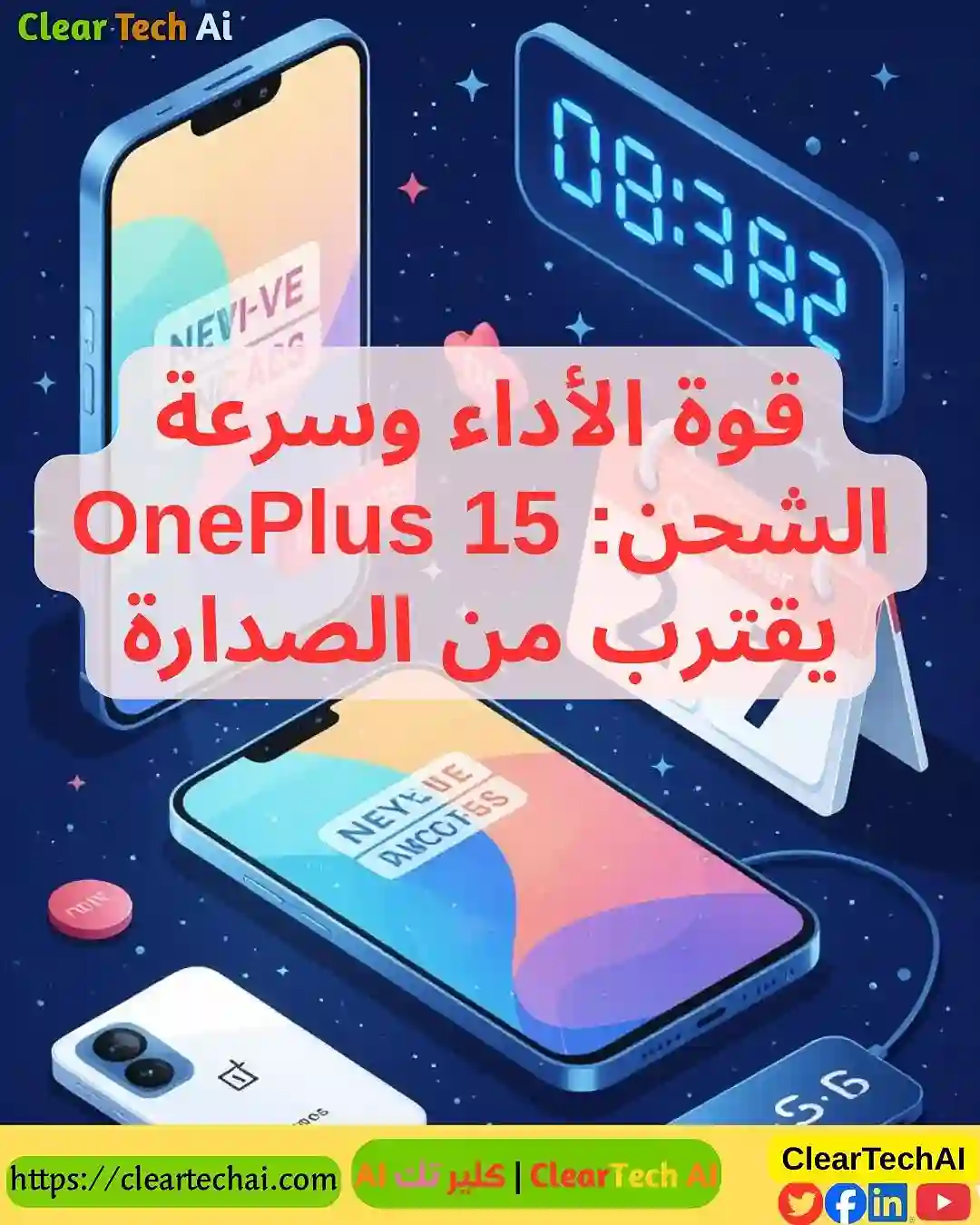 قوة الأداء وسرعة الشحن OnePlus 15 يقترب من الصدارة