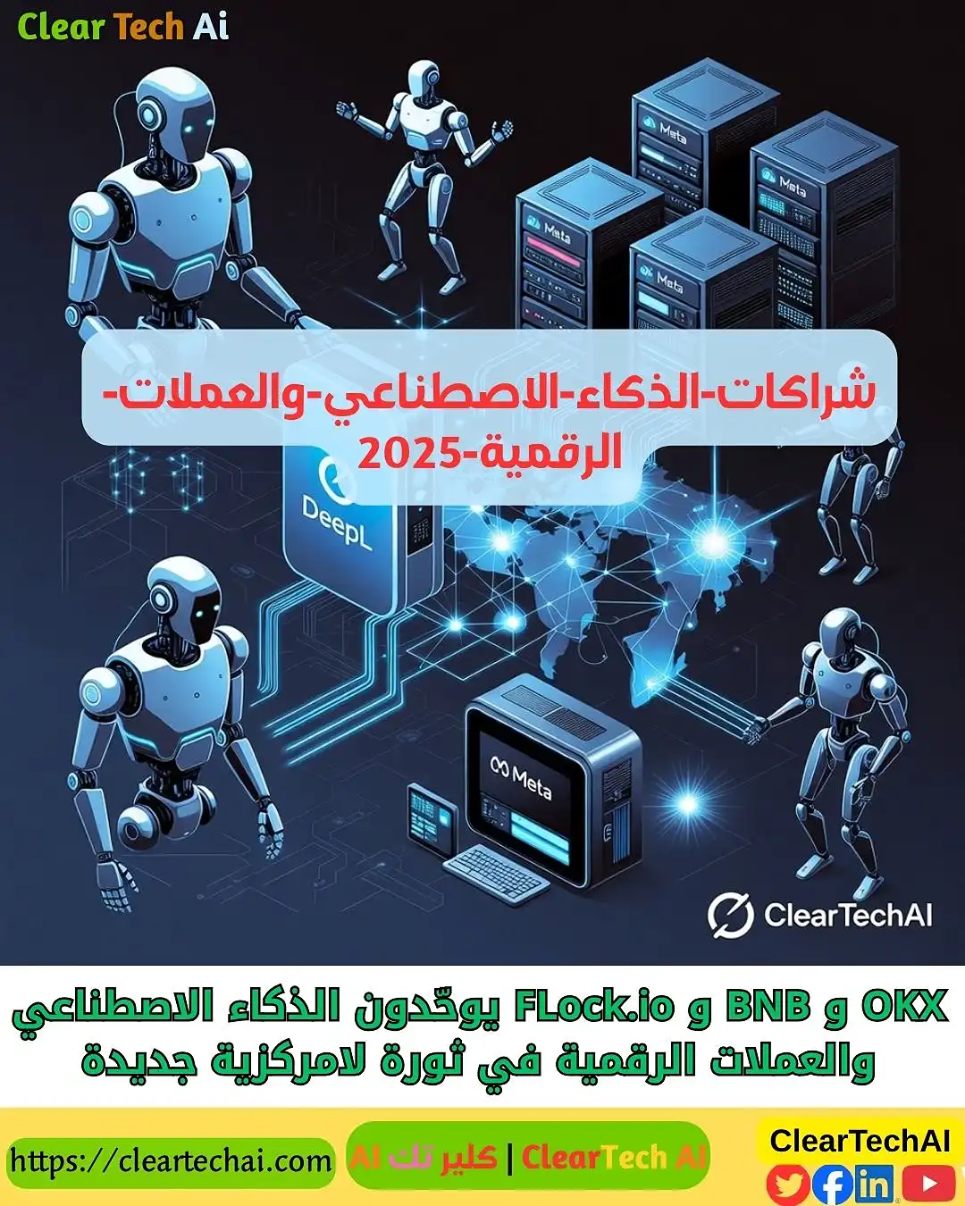 تحالفات OKX و BNB و FLock.io تطلق عصر الذكاء الاصطناعي اللامركزي