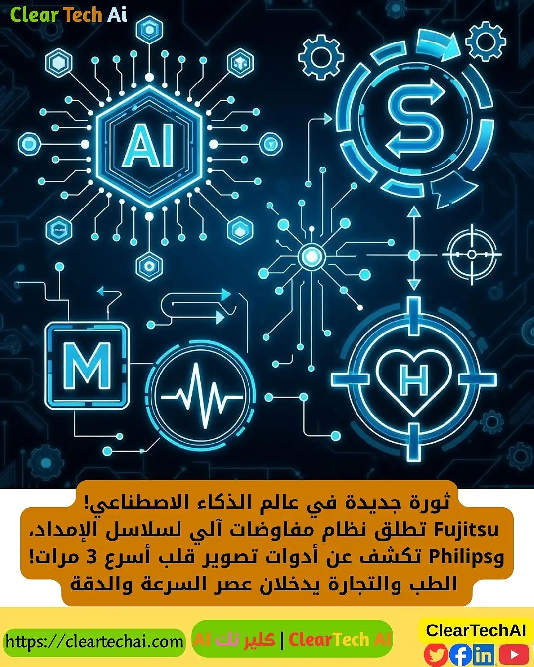 AI يقتحم التوريد والطب: مفاوضات ذاتية وفحوصات قلب أسرع من أي وقت!