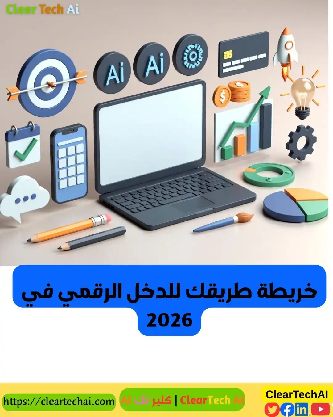 كيف تحقق دخلًا حقيقيًا من الإنترنت في 2026 بدون خبرة؟