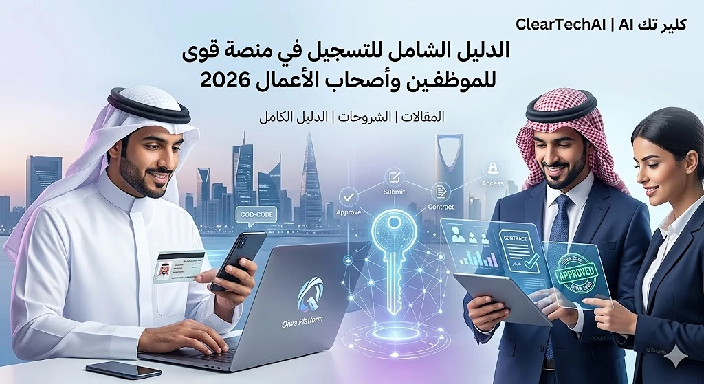 الدليل الشامل للتسجيل في منصة قوى للموظفين وأصحاب الأعمال 2026